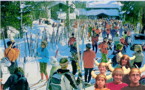 Der Svensens Goo Skiing